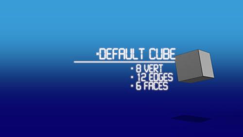 Default Cube Introduction Animation preview image